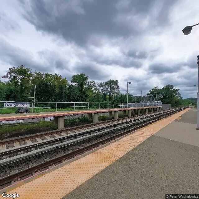Douglaston LIRR Station in Douglaston, NY