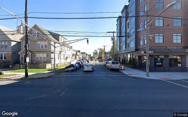 Homes along Avenue C in Bayonne, NJ