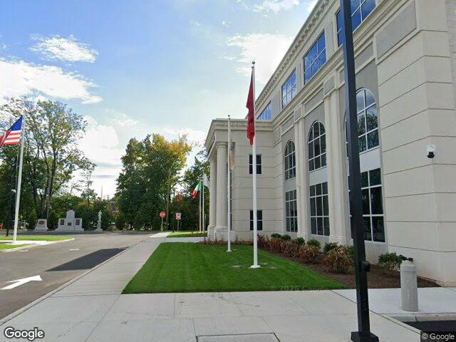 Bergenfield Borough Hall on North Washington Avenue in Bergenfield, NJ