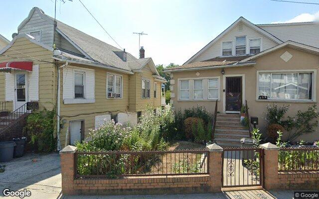Two family houses on Beach 25th Street in Far Rockaway, Queens, NY