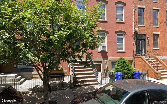 We buy houses in Hoboken, NJ Brick rowhouses with stoops on Garden Street in Hoboken