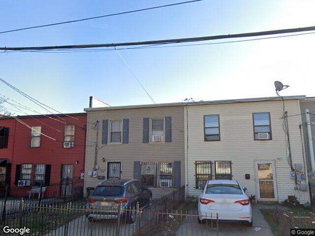 Attached two family homes on Woodward Street in Bergen Lafayette