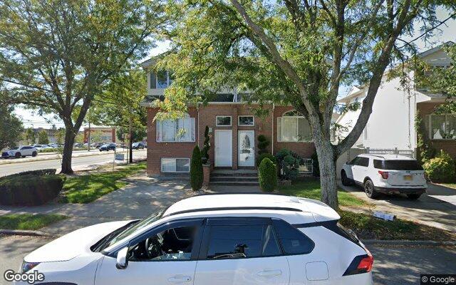 Semi attached houses on Beach Avenue in New Dorp, Staten Island, NY