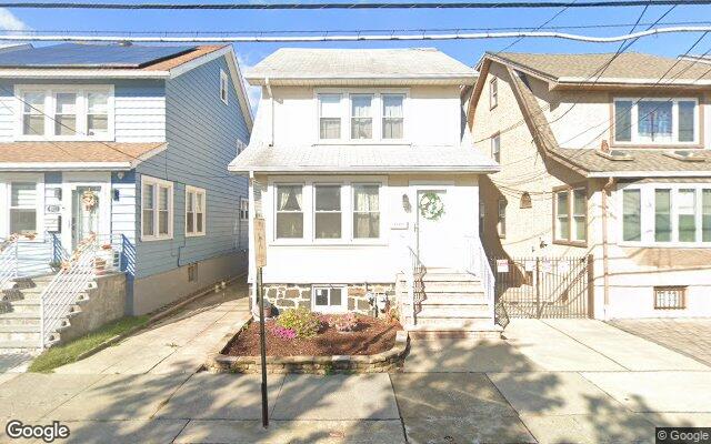 Frame houses on 3rd Avenue in the North Bergen flats