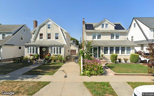 Detached colonials on 217th Street in Queens Village, Queens, NY