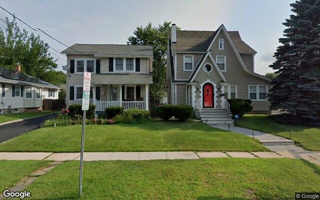 A colonial and a Tudor on Central Avenue in Rahway, NJ