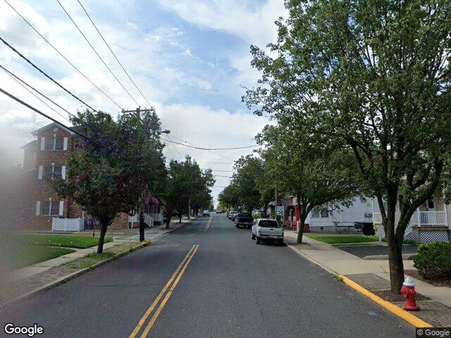 Residential block near Main Street and Dolan Street in Sayreville, NJ
