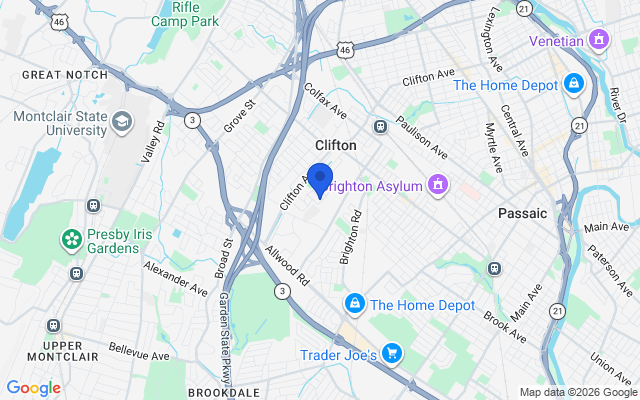 Sell my house fast in Clifton, NJ Aerial map of Clifton, NJ