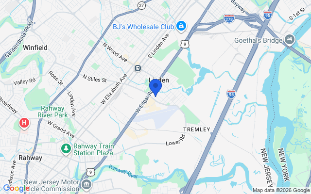 Sell my house fast in Linden, NJ Aerial map of Linden, NJ
