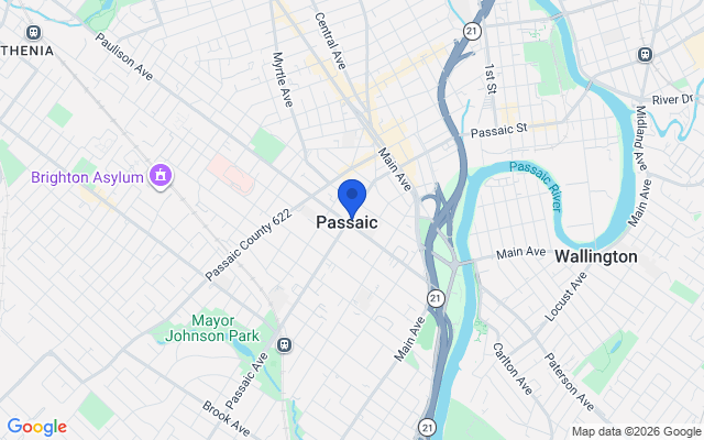 Sell my house fast in Passaic, NJ Aerial map of Passaic, NJ