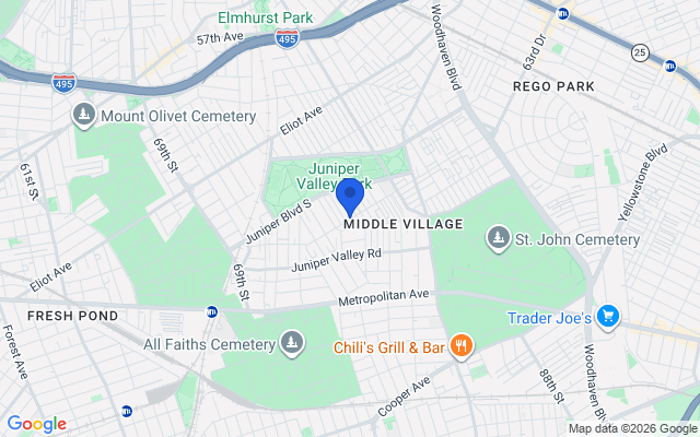 Sell my house fast in Middle Village, Queens, NY Aerial map of Middle Village, Queens, NY